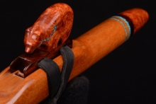 Kauri Native American Flute, Minor, High F-5, #G22F